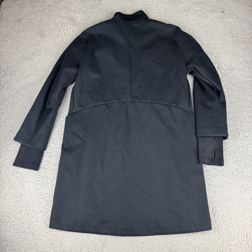 NIKE TECH FLEECE Black Long Water-repellent Wind‎ Proof JACKET 884429 Medium - Picture 11 of 12